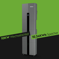 Set Wechselrichter 10KW + Speicher 10KWh Midea Hiconics